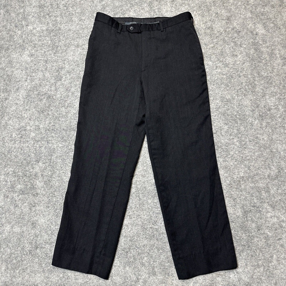 Pronto Uomo Platinum Men's Dress Pants Size 30 Black Pants